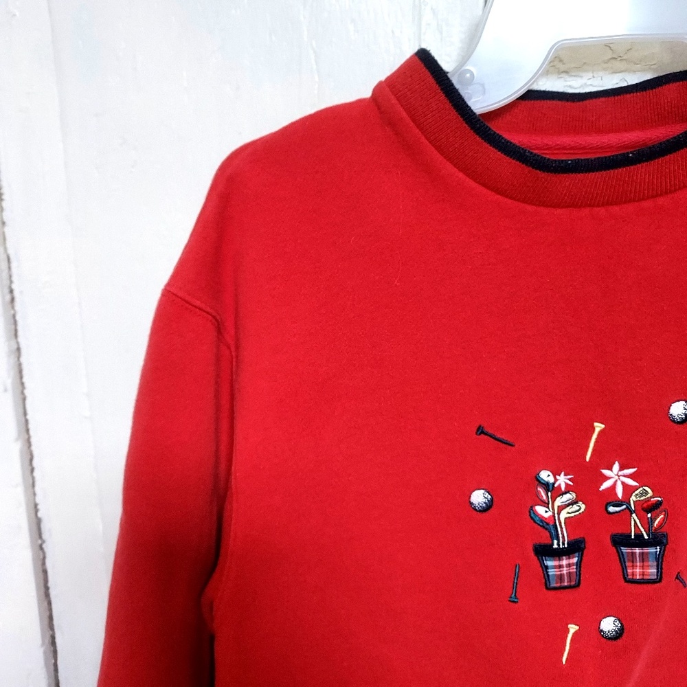 Red Vintage Crew - Stone Hill